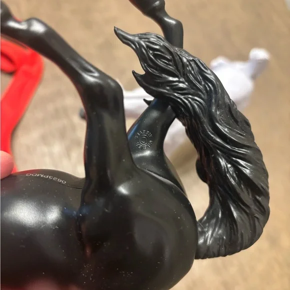 Traditional Breyer Horse #1298 Ranch Horse Lets Go Riding Western set of 2 - Picture 7 of 10